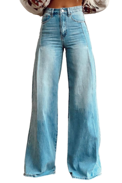 Amélia – Dames Boho Broek met Wijde Pijpen | Vintage Hoge Taille & Luchtig Comfort