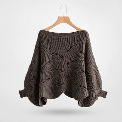 Camille – Gebreide Trui met Vleermuismouwen | Chic, Warm & Comfortabel