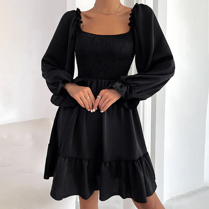 Serafina – Elegante Zomerjurk met Ruches | Luchtige & Stijlvolle Damesjurk