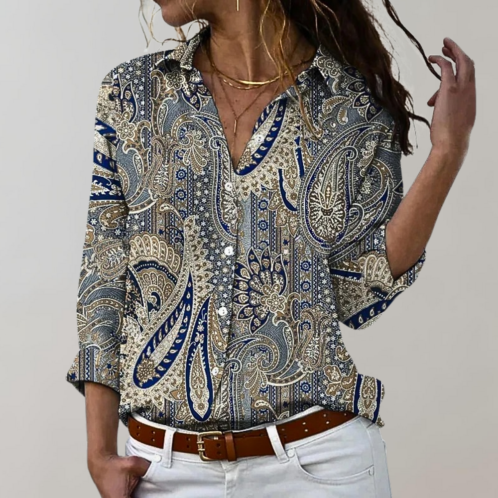 Damesblouse met Bloemenprint | Fris en Stijlvol voor Elke Gelegenheid