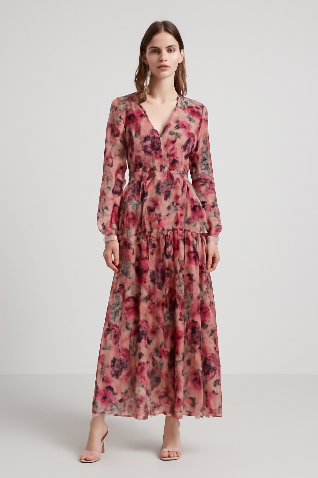 Sofia – Lange Bloemen Zomerjurk | Elegant & Luchtig voor Warme Dagen
