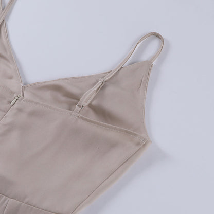 Alessia – Elegante Maxi Jurk met Hoge Split voor Dames | Stijlvol & Comfortabel