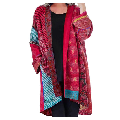 Isolde – Vintage Lange Mouw Zomer Cardigan | Bohemian Comfort & Stijl