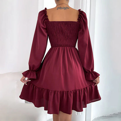 Serafina – Elegante Zomerjurk met Ruches | Luchtige & Stijlvolle Damesjurk