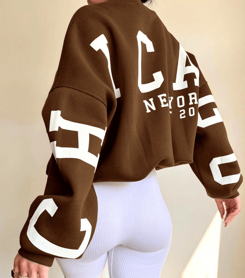 Elena | Comfortabele Oversized Trui met Moeiteloze Stijl