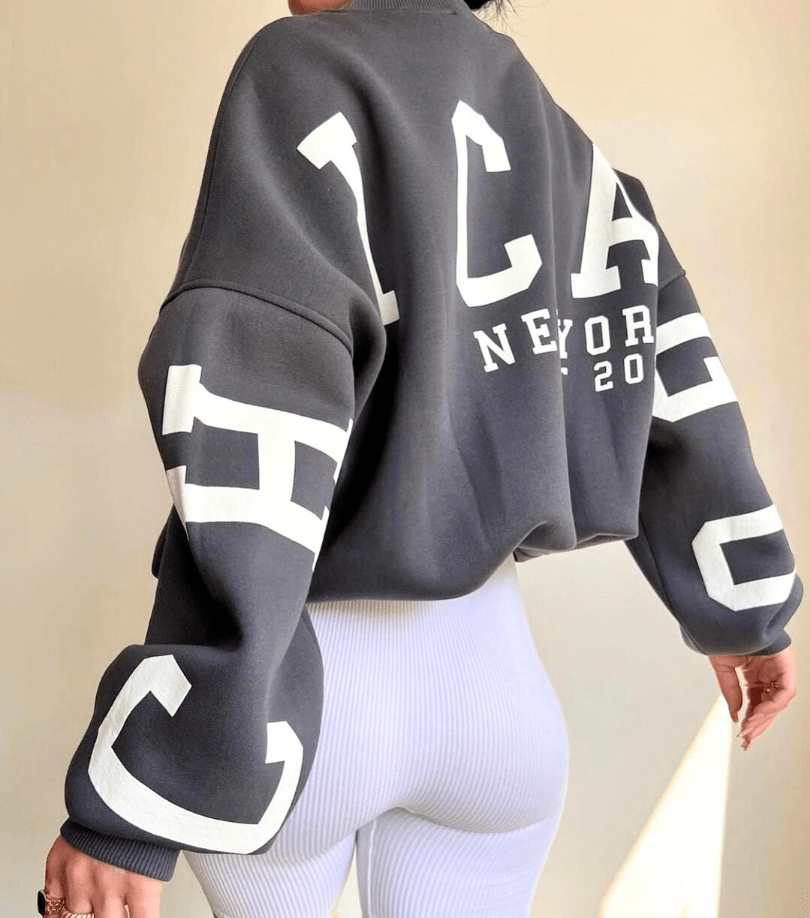 Elena | Comfortabele Oversized Trui met Moeiteloze Stijl