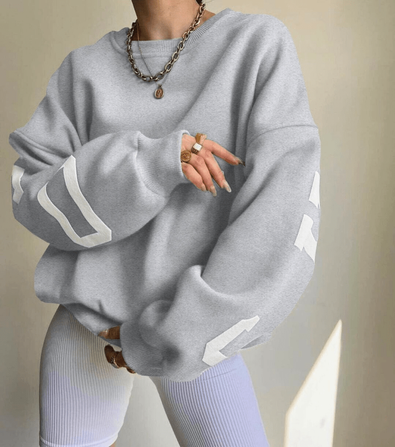 Elena | Comfortabele Oversized Trui met Moeiteloze Stijl