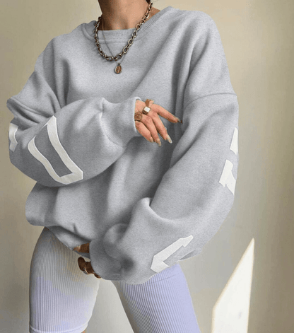 Elena | Comfortabele Oversized Trui met Moeiteloze Stijl