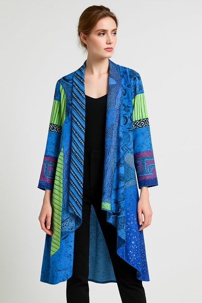 Isolde – Vintage Lange Mouw Zomer Cardigan | Bohemian Comfort & Stijl