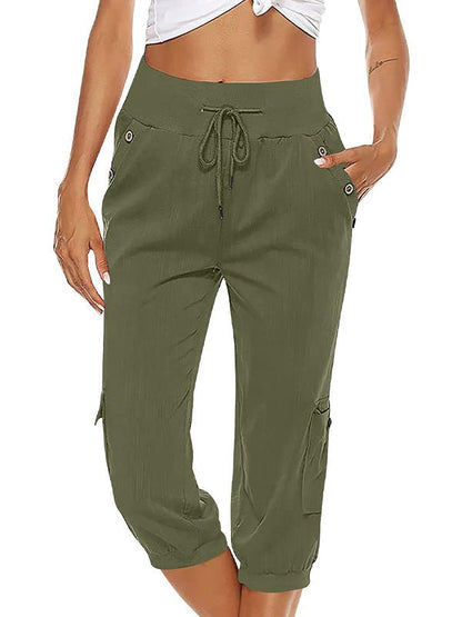 Camille – Dames Capri Broek | Luchtig & Comfortabel voor de Zomer