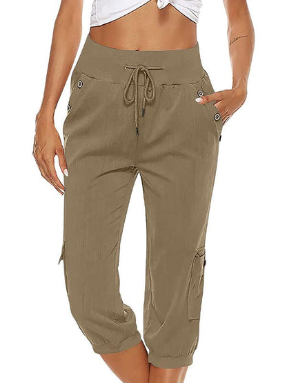 Camille – Dames Capri Broek | Luchtig & Comfortabel voor de Zomer